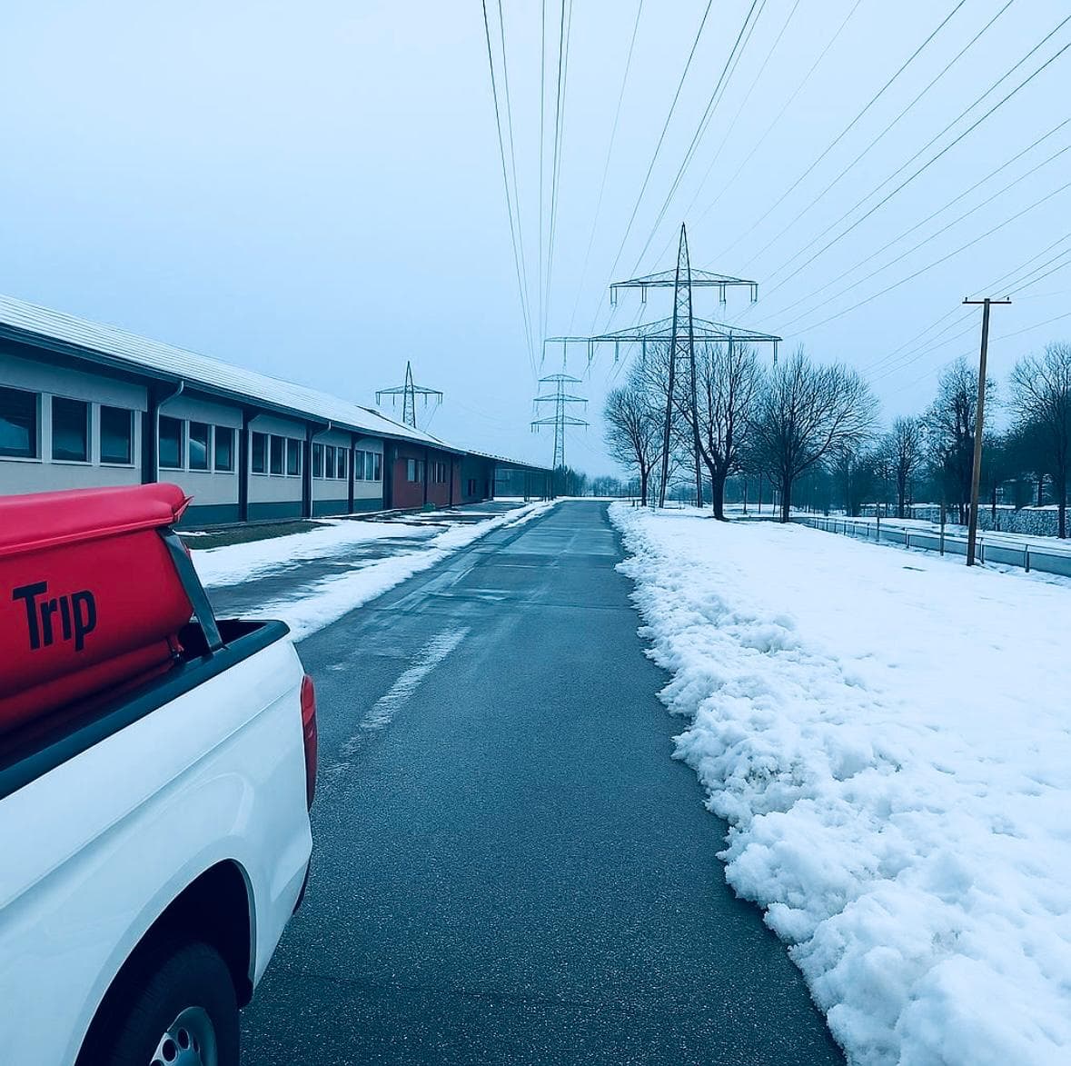 LKW Schneeräumung Köln – NES24 im Wintereinsatz